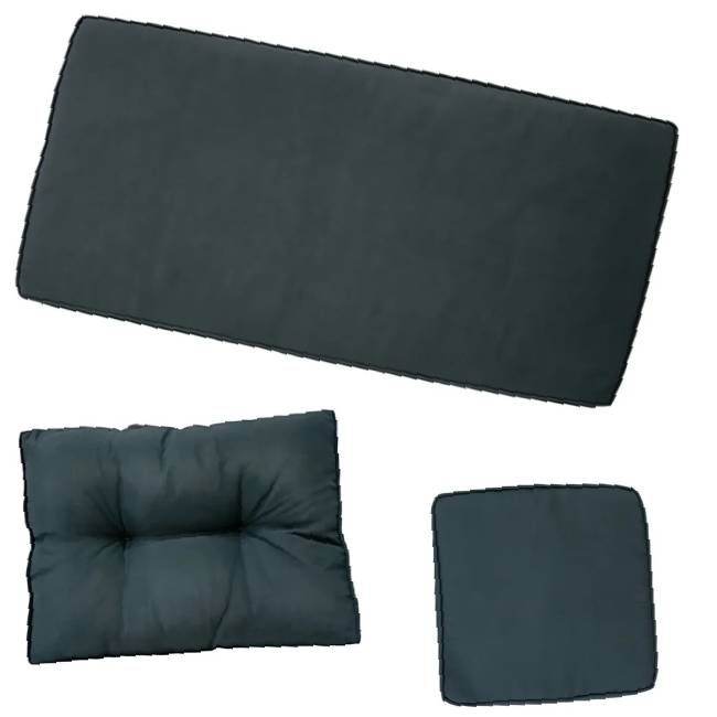 Replacement Cushions for Rattan Corner Garden Furniture Set – Grey